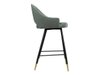 Chaise de bar Jackson 103 (Noir + Magic Velvet 2217)