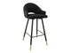 Chaise de bar Jackson 103 (Noir + Magic Velvet 2219)