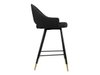 Chaise de bar Jackson 103 (Noir + Magic Velvet 2219)