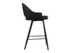 Chaise de bar Jackson 103 (Noir + Magic Velvet 2219)