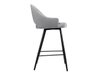 Chaise de bar Jackson 103 (Noir + Magic Velvet 2240)