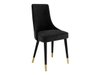 Chaise Jackson 107 (Noir + Magic Velvet 2219)
