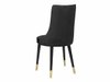 Chaise Jackson 107 (Noir + Magic Velvet 2219)