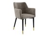 Chaise Jackson 108 (Noir + Magic Velvet 2209)