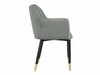 Chaise Jackson 108 (Noir + Magic Velvet 2217)