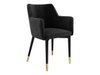 Chaise Jackson 108 (Noir + Magic Velvet 2219)