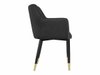 Chaise Jackson 108 (Noir + Magic Velvet 2219)