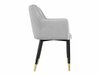 Chaise Jackson 108 (Noir + Magic Velvet 2240)
