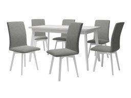 Salle à manger complète Victorville 335 (Blanc)