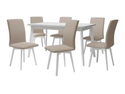 Salle à manger complète Victorville 335 (Blanc)