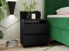 Table de chevet Comfivo 157 (Noir)