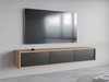 Meuble TV Austin 324 (Chêne + Anthracite)