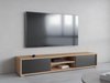 Meuble TV Austin 326 (Chêne + Anthracite)