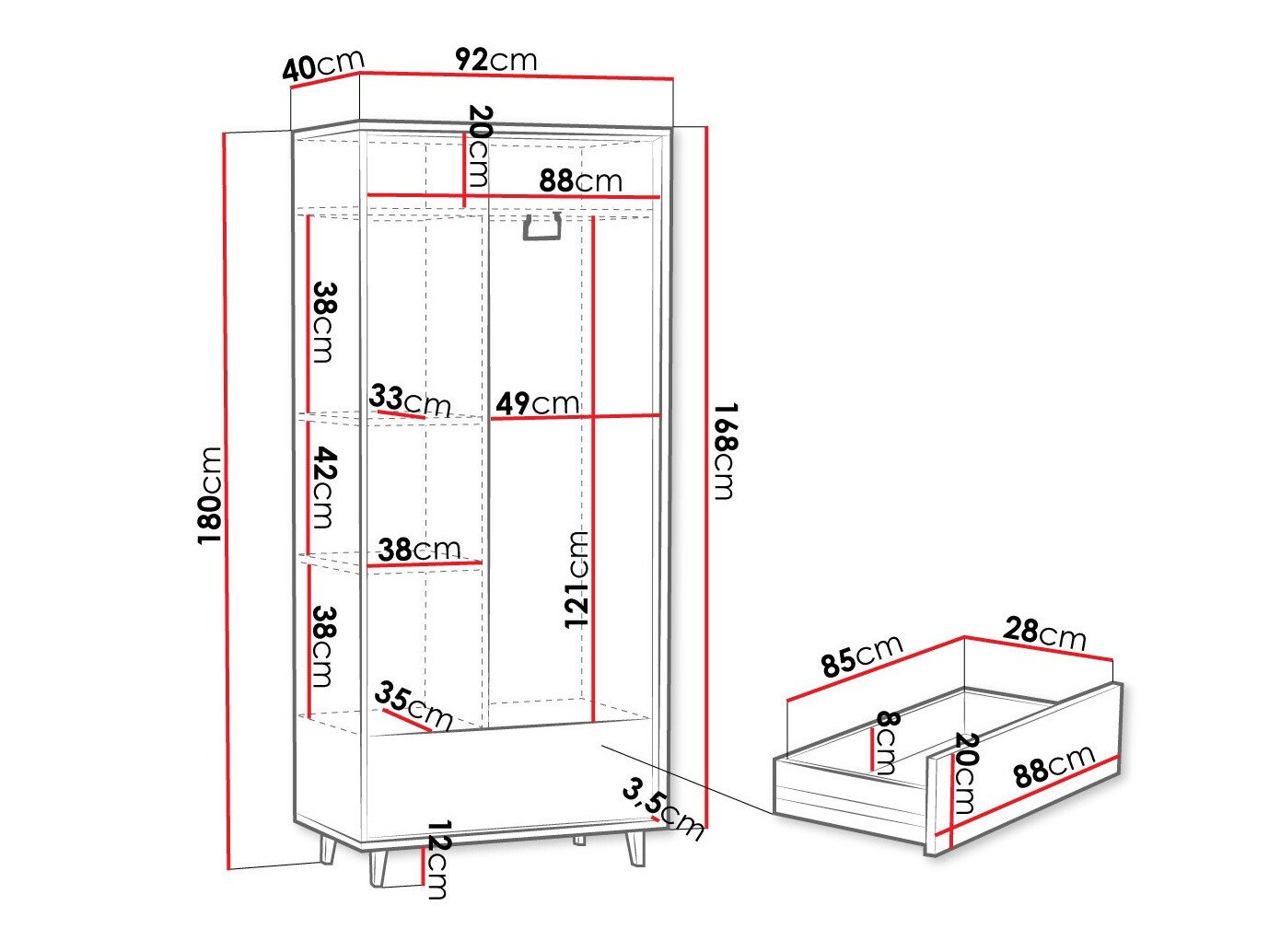 Armoire Comfivo Romtori 106