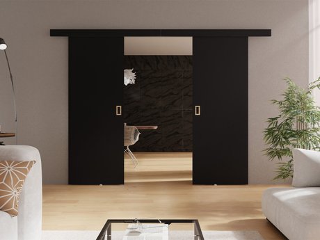 Porte coulissante Dover 200 (Noir)