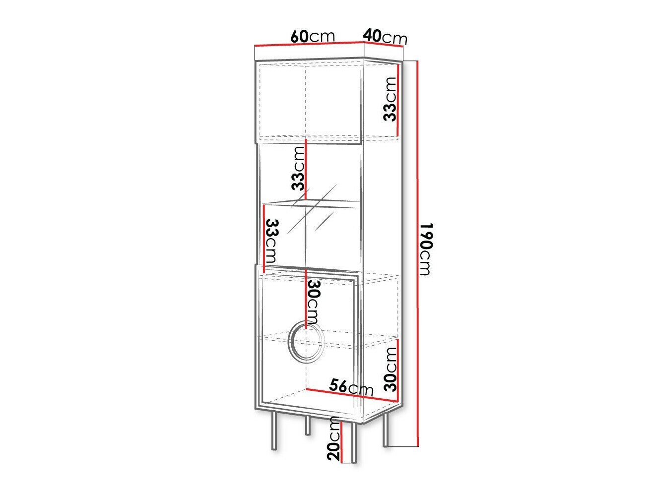 Étagère Domromi 104