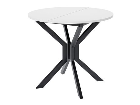 Table Edmond 111 (Blanc + Noir)
