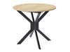 Table Edmond 111 (Chêne doré artisanal + Noir)