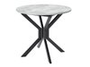Table Edmond 111 (Marbre gris + Noir)