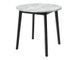 Table Edmond 112 (Marbre gris + Noir)