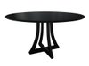 Salle à manger complète Racine 137 (Noir)