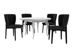 Salle à manger complète Racine 141 (Magic Velvet 2219)