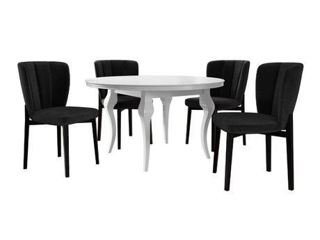 Salle à manger complète Racine 141 (Magic Velvet 2219)