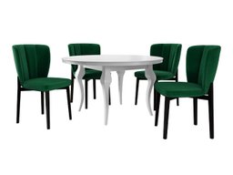 Salle à manger complète Racine 141 (Magic Velvet 2225)