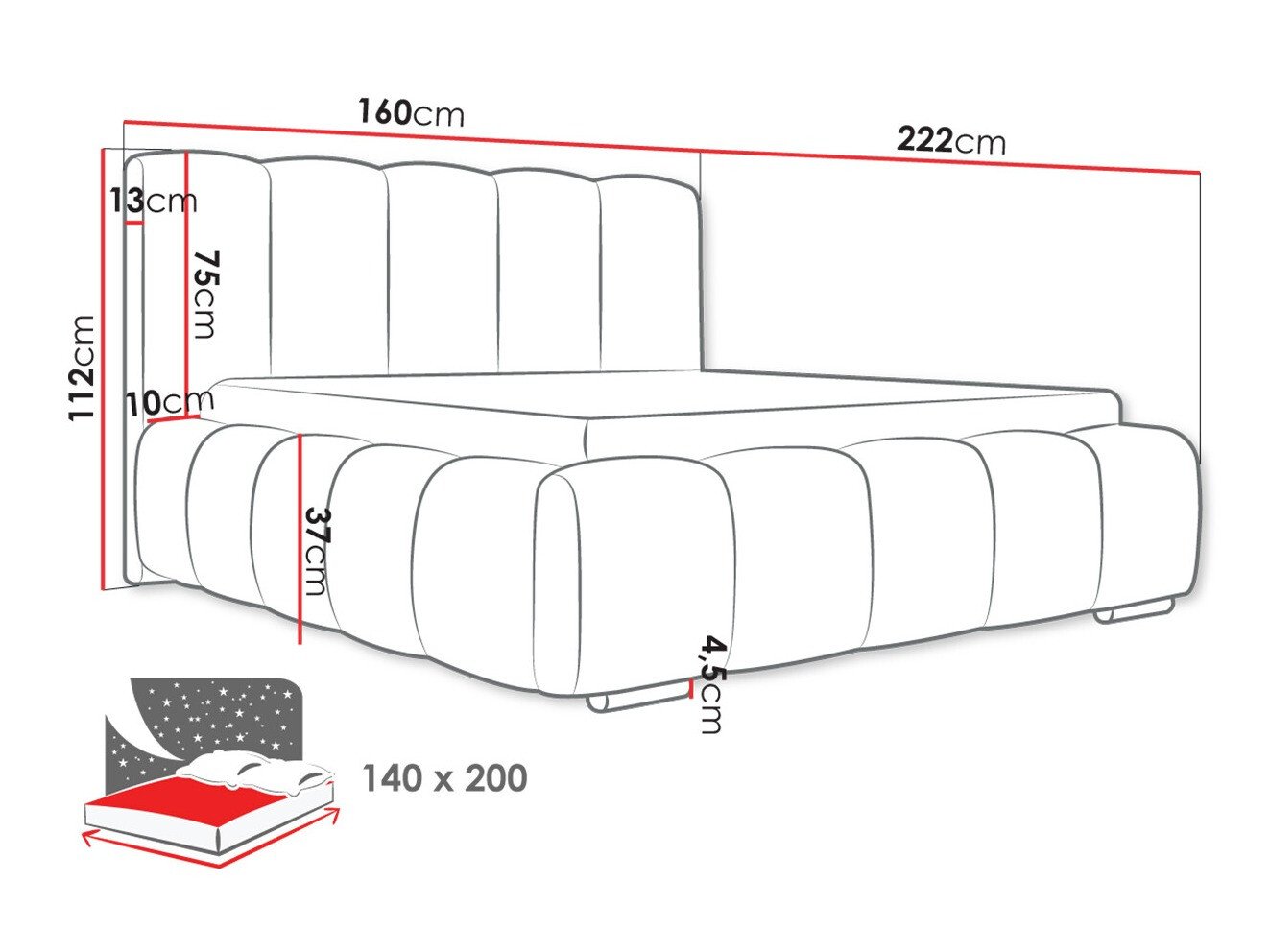 Lit TrendyNest Alceus I (Paros 05)