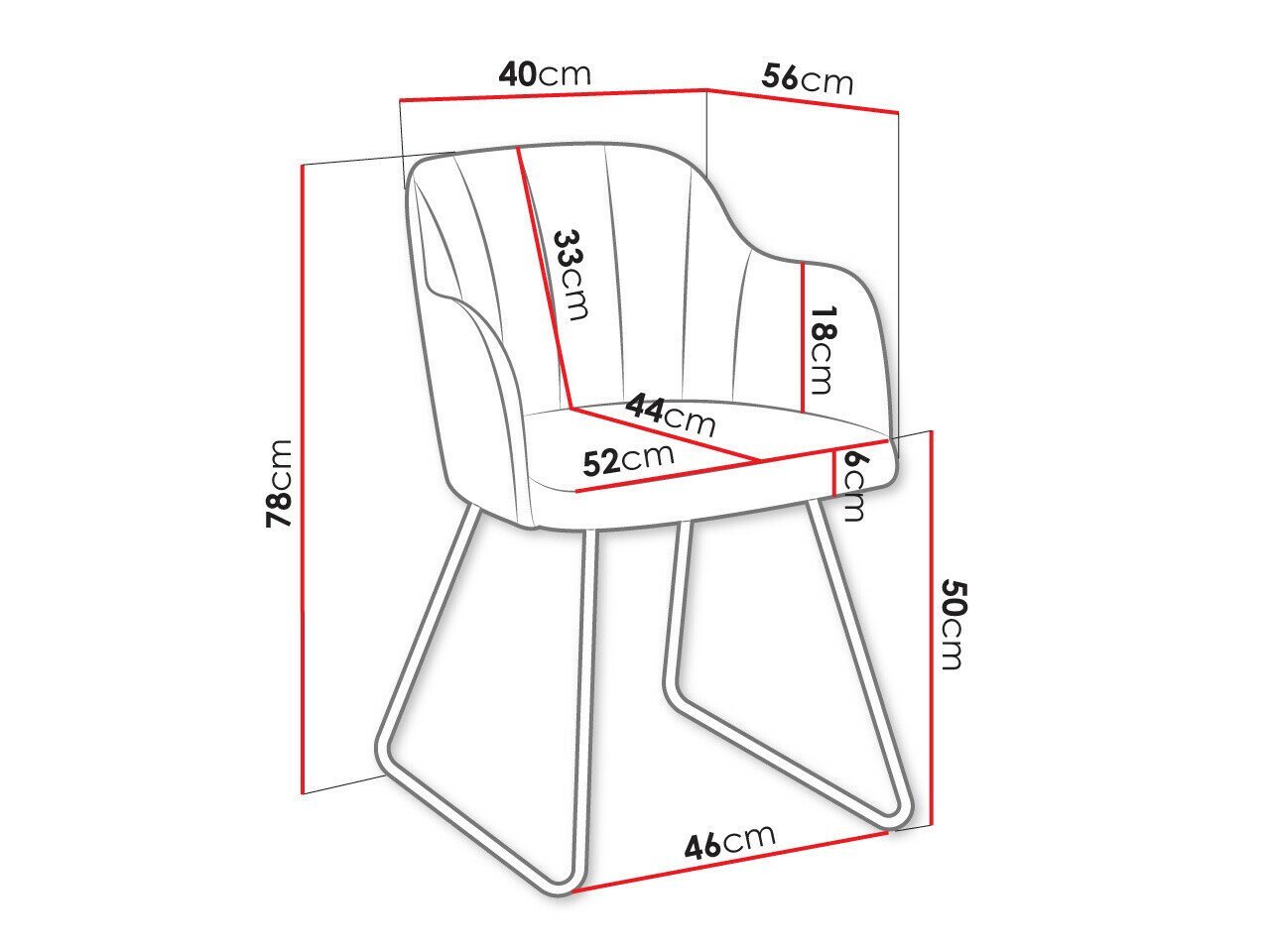 Chaise Comfivo Passer II (Magic Velvet 2217)