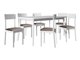 Salle à manger complète Victorville 350 (Blanc)