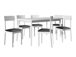 Salle à manger complète Victorville 350 (Blanc)