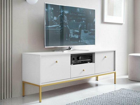 Meuble TV Romveri 101 (Blanc)