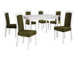 Salle à manger complète Victorville 351 (Blanc)