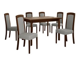 Salle à manger complète Victorville 351 (Noyer)