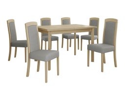 Salle à manger complète Victorville 351 (Sonoma chêne)