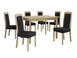 Salle à manger complète Victorville 351 (Sonoma chêne)