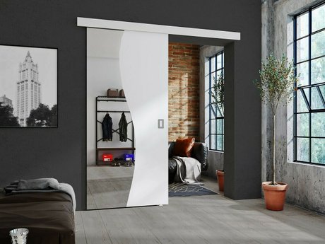 Porte coulissante Dover 213 (Blanc)