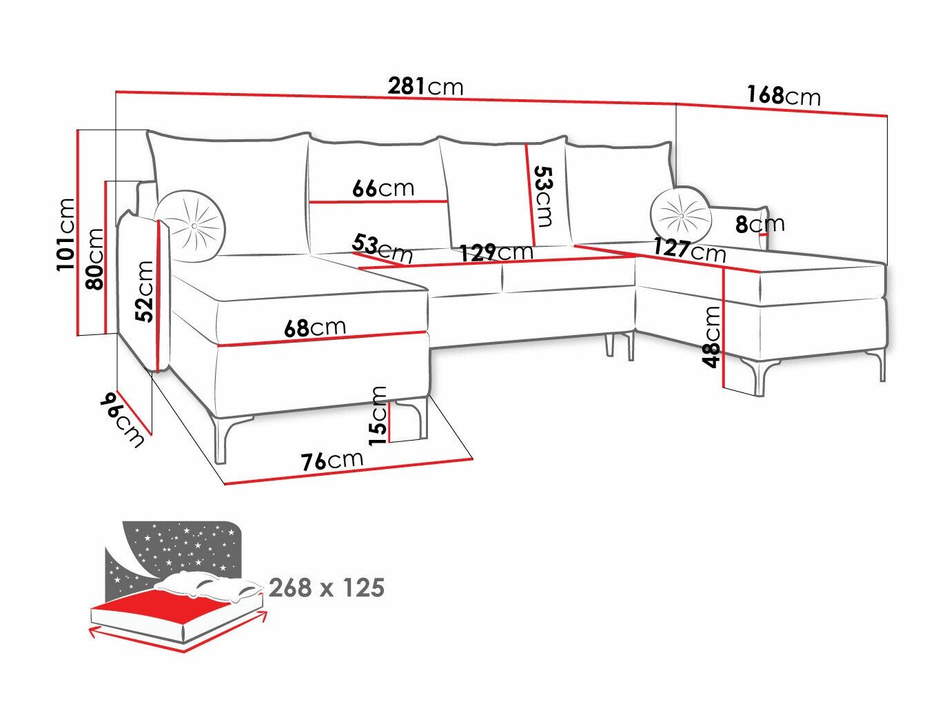 Canapé d'angle Clovis 111 (Manila 25)