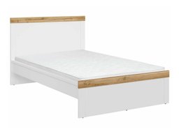 Lit Sonsoru 115 (Blanc + Blanc brillant + Chêne wotan)