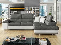 Canapé d'angle Comfivo Ruta II (Soft 017 + Lux 06 + Soft 017)