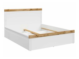 Lit Sonsoru 138 (Blanc + Chêne)