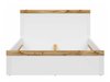 Lit Sonsoru 138 (Blanc + Chêne)