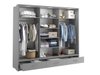 Armoire Fresno 100 (Gris)