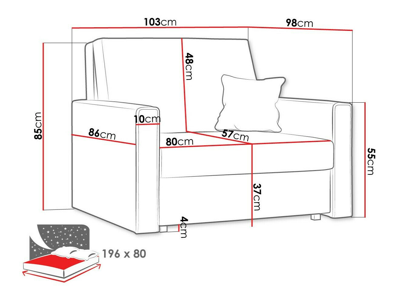 Fauteuil Morel I (Poso 110)