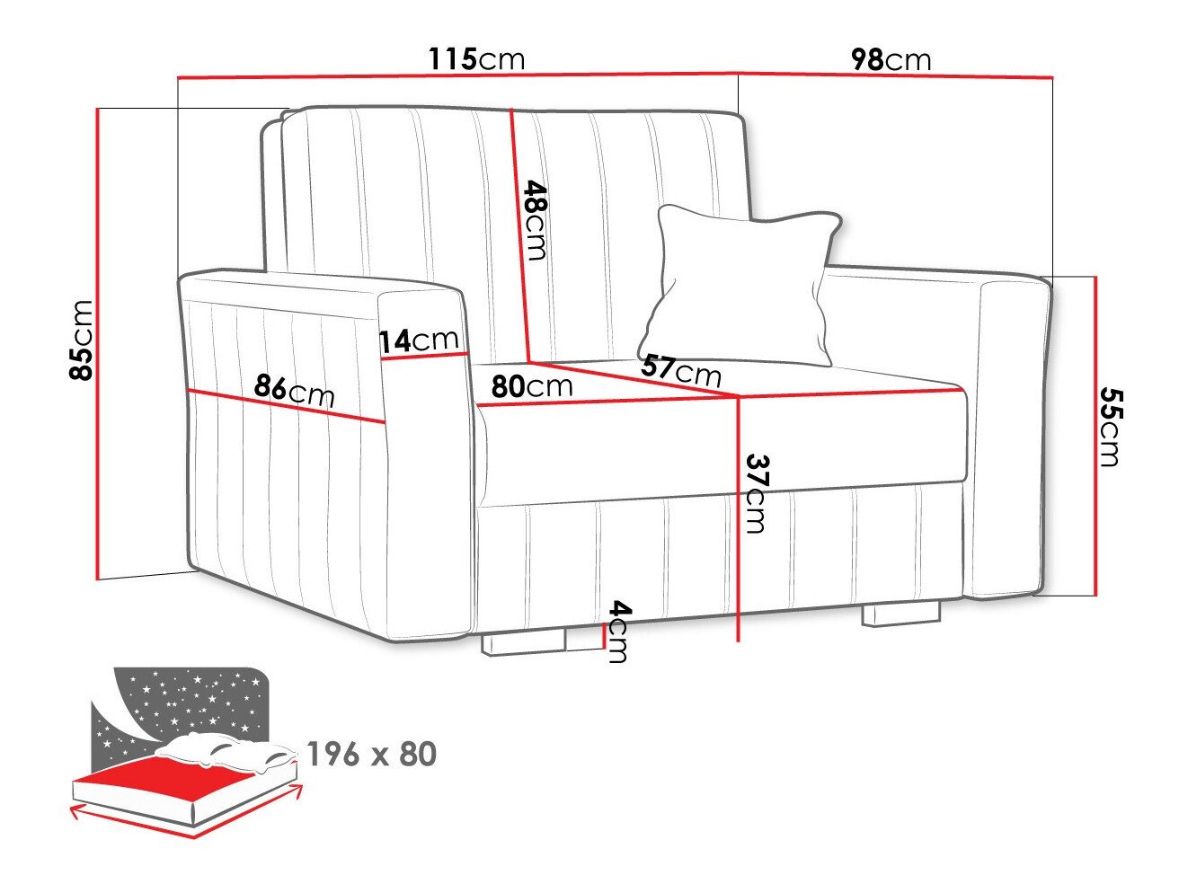 Fauteuil Orinen I (Kronos 31)