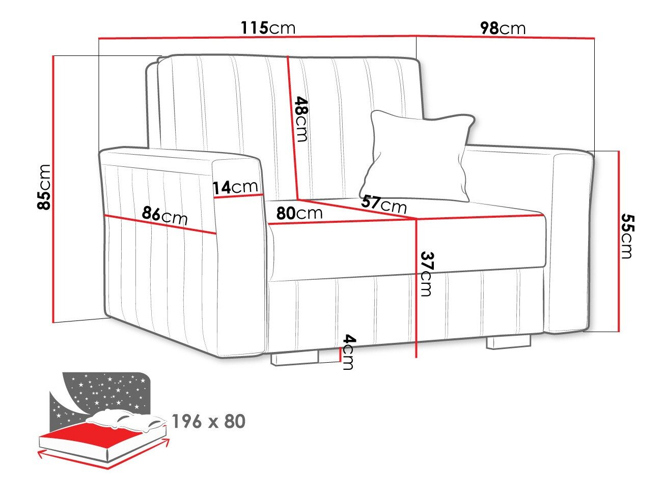 Fauteuil Orinen I (Paros 5)