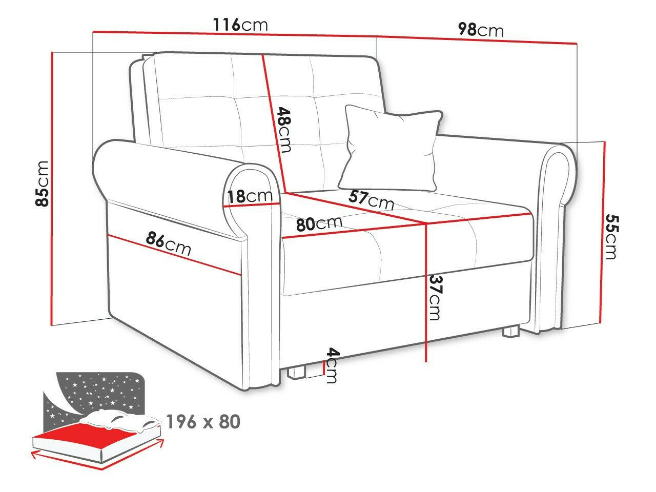 Fauteuil Aquala I (Kronos 07)
