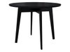 Salle à manger complète Racine 124 (Noir)