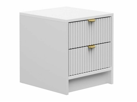 Table de chevet Comfivo Larmire 106 (Blanc)